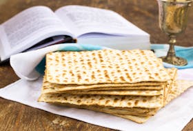Matzo and wine are ready for a passover celebration. While normal Passover seders involve gathering the Jewish community for prayer, feasting and song, COVID-19 protocols kept people at home in smaller groups this year. 