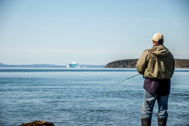Sea trout and icebergs — it’s a good thing. - Paul Smith