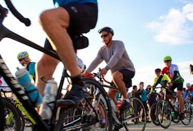 Cyclists in last a previous Gran Fondo event. After careful consideration and monitoring of public health directives surrounding the COVID-19 pandemic, the 2021 edition of Gran Fondo Baie Sainte-Marie has been cancelled, as was last year's event. CARLA ALLEN • TRICOUNTY VANGUARD