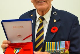 Doug Fredericks served Canada during the Korean War and received several medals for his time spent overseas.