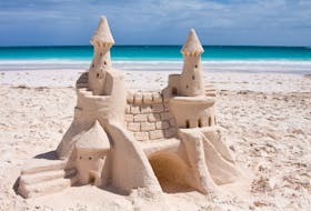 A castle in the sand. - Wikimedia Commons