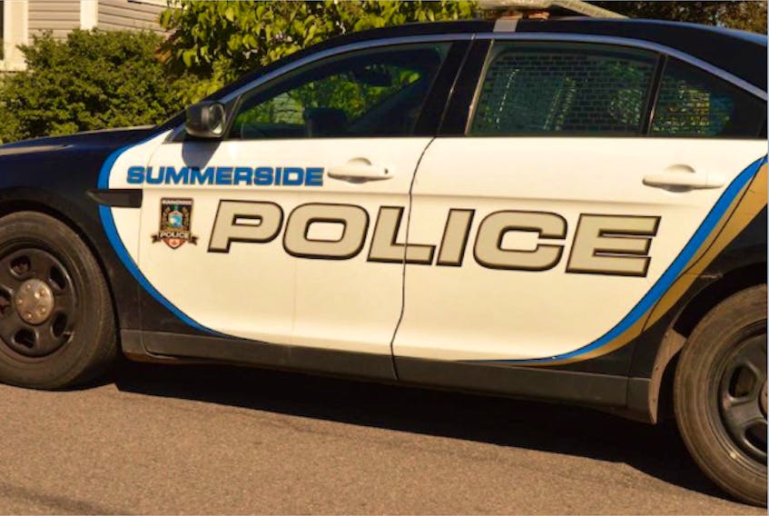 Summerside police investigate numerous broke and enter in several storage units at a First Street apartment building.