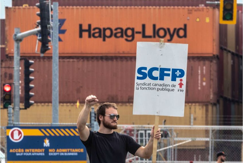 In August 2020, dockworkers at the Port of Montreal launched an unlimited strike that lasted 11 days.