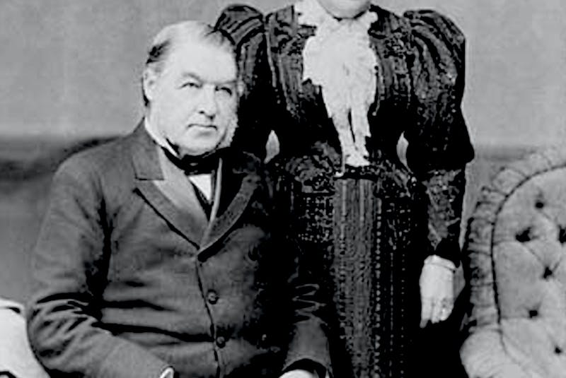Sir Charles and Lady Frances Amélia Tupper, October 1896, - Library and Archives Canada