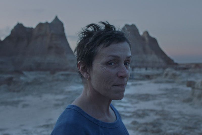 The early life of Academy Award-winning actor Frances McDormand was almost as uprooted as her Nomadland character Fran’s, as her family moved a number of times through the American South and Midwest. - Searchlight Pictures