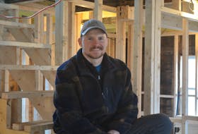 Walter Lynch is in the middle of restoring a 105-year-old biscuit box home in Brigus.