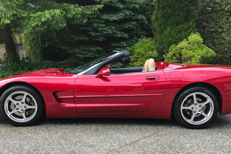 The 2001 Corvette Bruce Hitchen drove on a B.C. Corvette Club caravan from Vancouver to Bowling Green, Ky. where Corvettes are built. Contributed/Bruce Hitchen  - POSTMEDIA