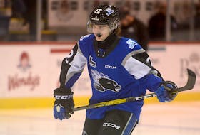Brady Burns, a Port Williams, N.S., native, is a third-year forward with the Saint John Sea Dogs of the Quebec Major Junior Hockey League.
