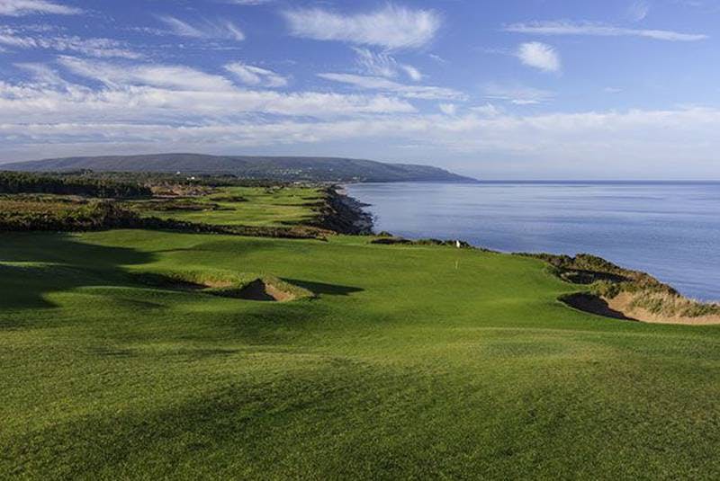 Cabot Cliffs, shown above, is one of two championship 18-hole golf courses at the Cabot Links resort in Inverness. POSTMEDIA PHOTO  - David Jala