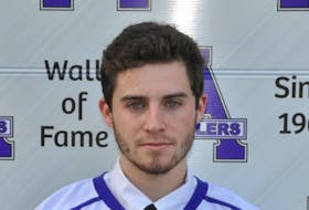 Former Cape Breton West Islanders forward Stephen Fox was named the Maritime Junior Hockey League player of the year with the Amherst Ramblers this season. The Newtown, N.S., product had 28 goals in 34 games.
