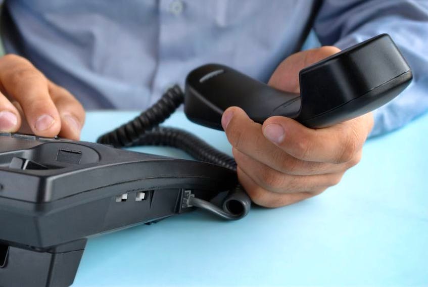 Residents of the south coast of Labrador and the Northern Peninsula might not be able to use their home phones due to current disruptions to landlines in those areas.