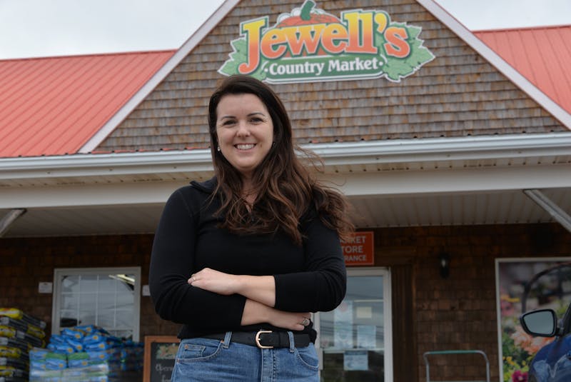 Ally Murphy is the new owner of Jewell's Country Market in Marshfield. - TERRENCE MCEACHERN