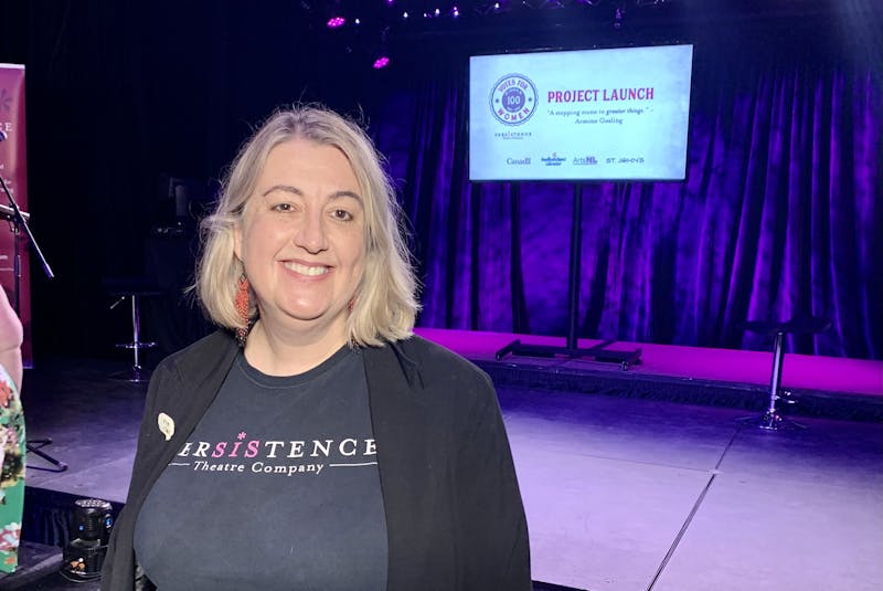 Jenn Deon, producing artistic director of PerSIStence Theatre Company, said art is one of the most powerful ways to change hearts and minds. She hopes the group’s projects will inspire more women to make changes in their lives. - Rosie Mullaley/The Telegram