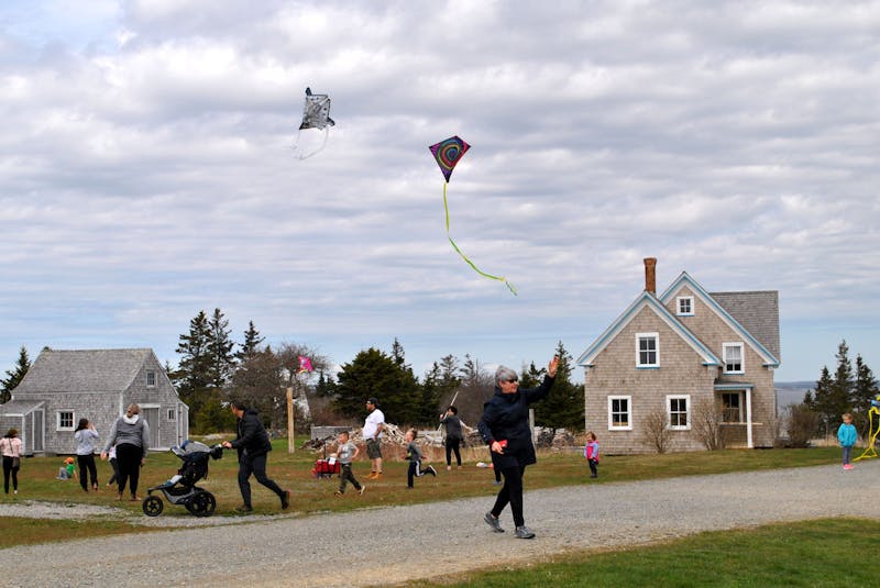 People of all ages enjoyed flying kites at the Historic Acadian Village in Pubnico on April 21. KATHY JOHNSON - Saltwire network