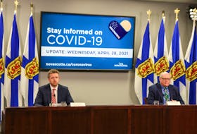 Premier Iain Rankin and Dr. Robert Strang, Nova Scotia's chief medical officer of health, announced Wednesday that people aged 40 to 54 will be included in the group eligible for the AstraZeneca vaccine in the province.