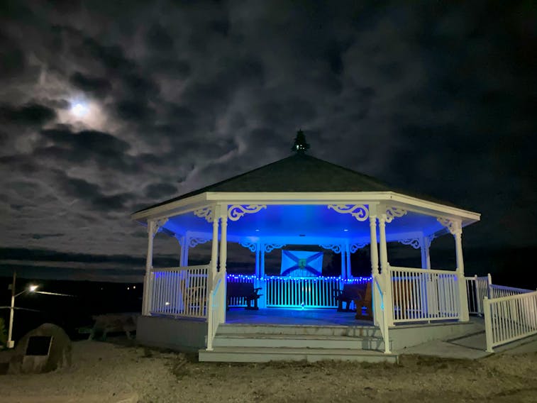 Although we couldn't see the Pink Moon, Mary Anne Grady still enjoyed this sight of the moon peaking through the clouds in Downtown New Ross, N.S. She was heading home from a late shift at work and couldn't resist taking a photo. Mary says New Ross isn't much of a party town, but I must admit, this gazebo makes me miss the old days before the pandemic began. Thank you for this photo, Mary.