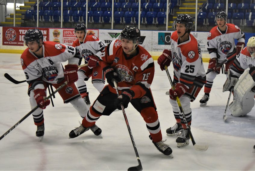 Pictou County’s own Jake Martin, the Crushers’ captain this season, is one of the 20-year-old graduating players general manager Chad McDavid and coach Willie MacDonald said they feel especially bad for with another season cut short due to COVID.