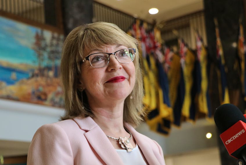 Lisa Dempster, the province's minister for Indigenous Affairs and Reconciliation, says she will hold consultations on a new name for Red Indian Lake after a public outcry about the process. Glen Whiffen/The Telegram