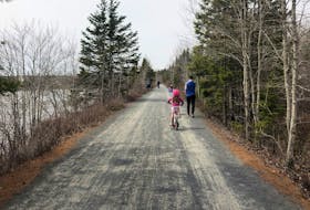 Heather Fegan's family explored the Beechville-Lakeside-Timberlea (BLT) section of the Chain of Lakes Trail section. Part of the Rum Runners Trail, which stretched from Halifax down the South Shore, it was a great way for Heather's kids to bike while she and her husband walked.