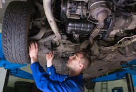 Undercoating a vehicle is a job best left for professionals. 123rf stock photo