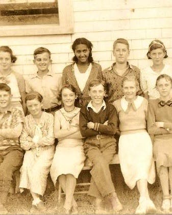 Jean Golar, who attended Falmouth Centre School in the 1930s, was the only Black child in her class. The West Hants Historical Society posted this photo to launch its Black history gathering initiative and received an outpouring of community interest as people came forward with details about her life.