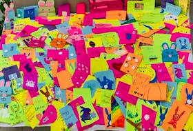 Hundreds of homemade cards were created by Hants County youth and given to seniors living in long-term care homes just in time for Easter.