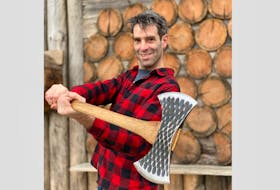 Wild Axe Productions founder Darren Hudson says the Barrington, N.S. business and lumberjack sport, in general, has helped create “an amazing community, and that’s so fulfilling.” CONTRIBUTED