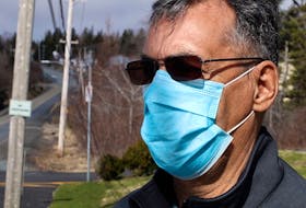 Lester Milton, 70, was one of the first people to get the Pfizer-BioNTech vaccine at the community clinic held in Upper Hammonds Plains on Thursday, April 8, 2021.