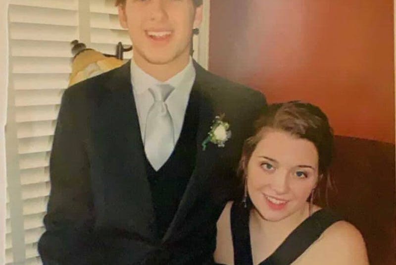 Newfoundland twins Noah and Mary Pardy pose for a picture during a family wedding. The siblings plan to celebrate National Siblings Day together doing one of their favourite activities. - Contributed