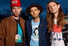 The East Pointers (Jake Charron, left, Tim Chaisson and Koady Chaisson) will perform Saturday night as part of the CFMA virtual award show.