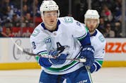  Jake Virtanen is likely to be left exposed in the NHL expansion draft in July.