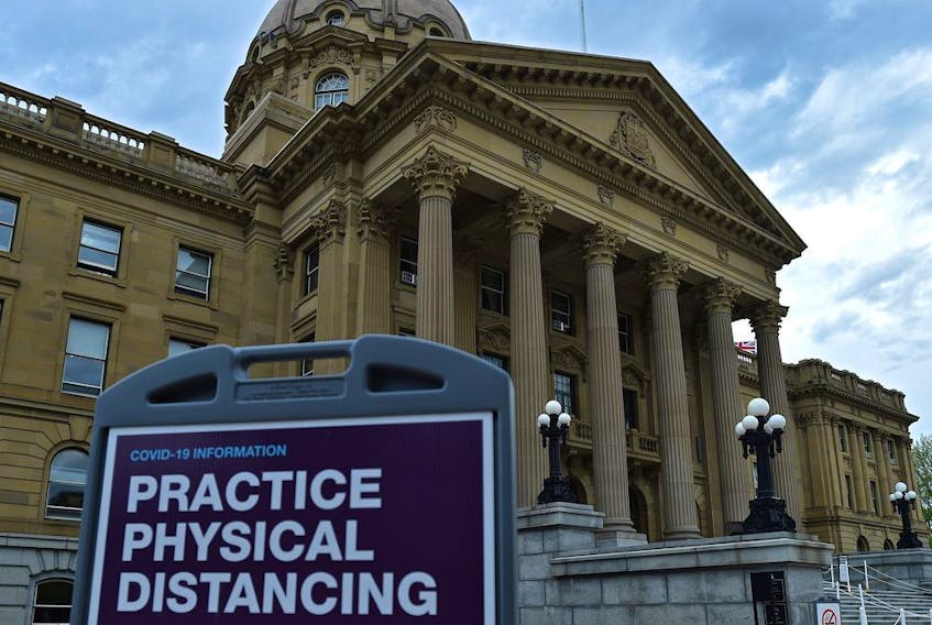  Alberta’s provincial government is suspending the spring sitting of legislature for two weeks as 1,731 new COVID-19 cases were reported Sunday.