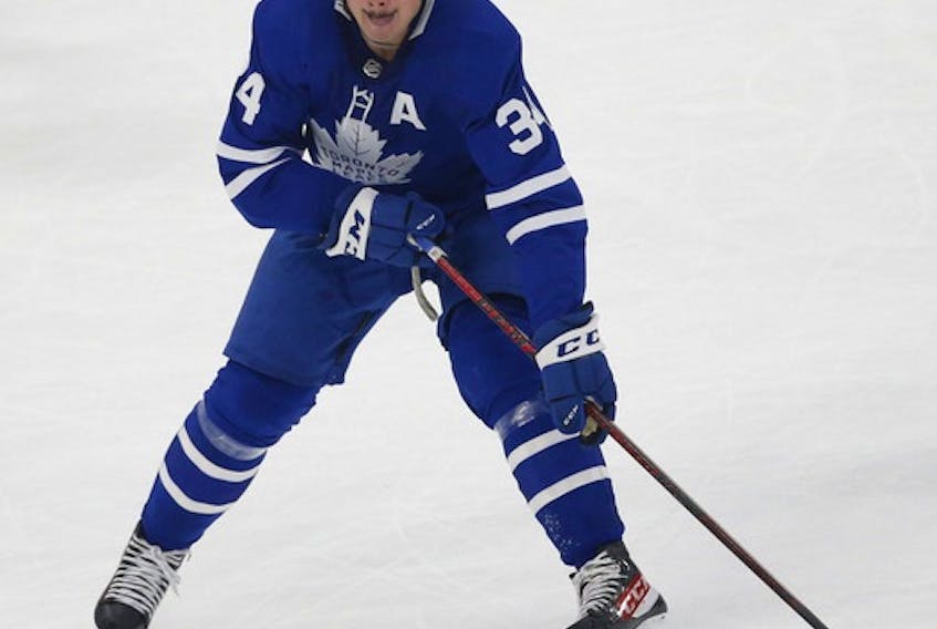 Toronto Maple Leafs sniper Auston Matthews says he doesn't mind a few days off to rest between the end of the regular season and the playoffs.