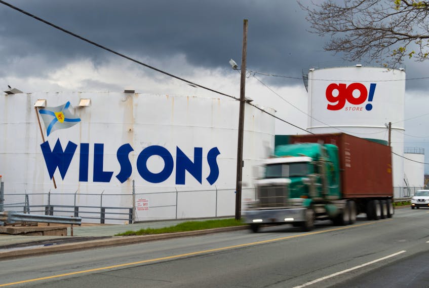Vehicles pass by Wilson Fuel storage tanks on Barrington Street in Halifax on Wednesday, A fuel pipeline shutdown in the U.S. has local drivers nervous about the possibility of gasoline shortages.
Ryan Taplin - The Chronicle Herald
