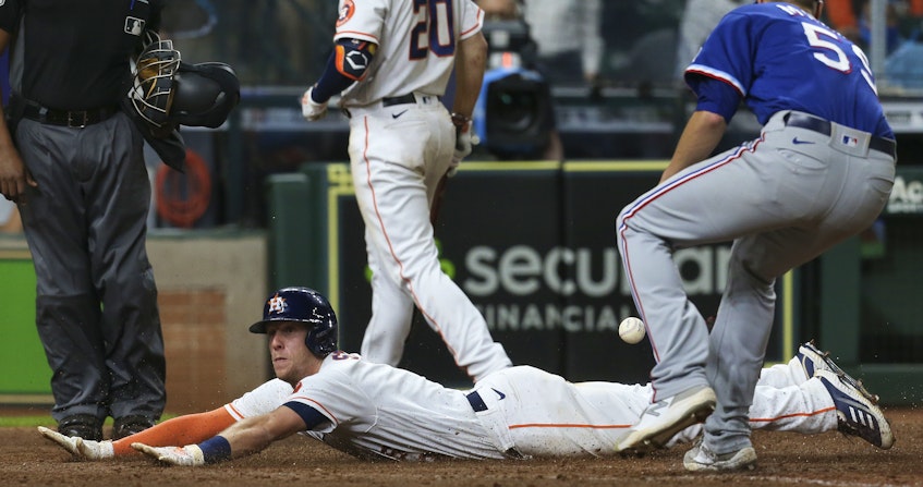 11th Inning Wild Pitch Lifts Astros Over Rangers Saltwire