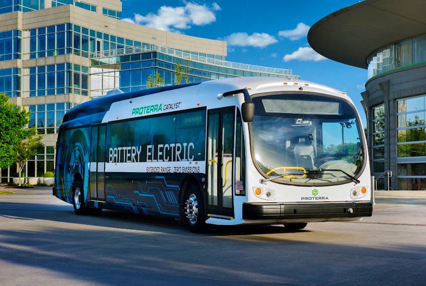 The Cape Breton Regional Municipality is looking into adding electric buses into the Transit Cape Breton fleet. CONTRIBUTED/PROTERRA