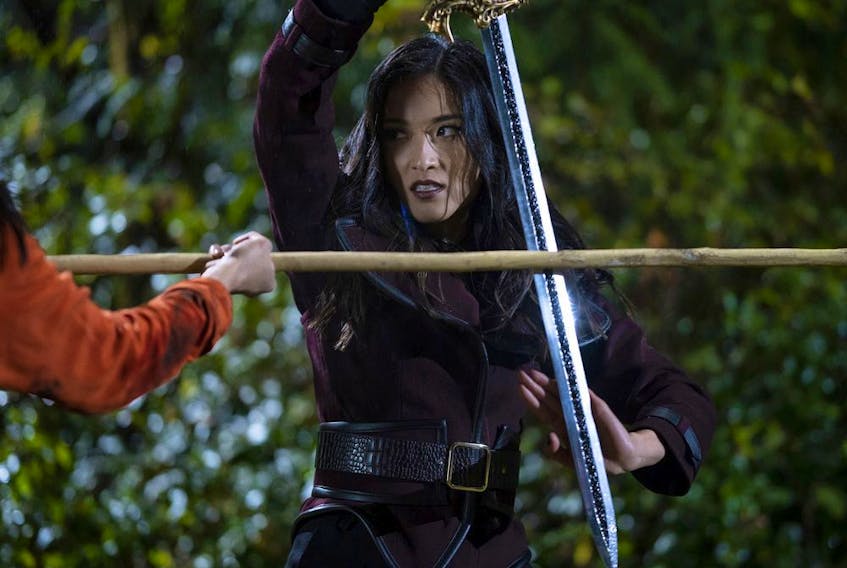 Yvonne Chapman as Zhilan in CW's Kung Fu. Episode 101. Photo by Kailey Schwerman/2021 Warner Bros. Entertainment