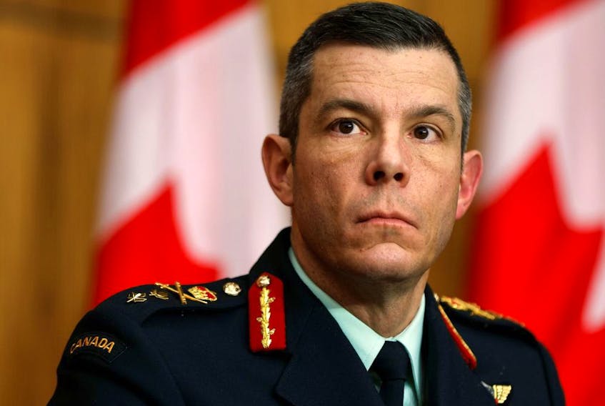 Major General Dany Fortin  has stepped down from his role as vice-president of logistics and operations at the Public Health Agency of Canada.