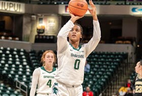 Former Michigan State star guard Shay Colley, who's originally from East Preston but has lived in Ontario since she was 10, was invited to this week's Canada Basketball senior women’s national team training camp in Florida. - MICHIGAN STATE UNIVERSITY ATHLETICS