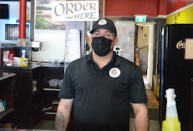 Alexandra’s Pizza owner Justin Ayre is frustrated after seeing a sharp decline in business after Nova Scotia Public Health placed the chain’s downtown Sydney restaurant on its list of potential COVID-19 exposure locations. DAVID JALA/CAPE BRETON POST