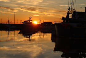 A sunset at Bonavista harbour. The town is a big draw for tourists during the summer season. Glen Whiffen/The Telegram
