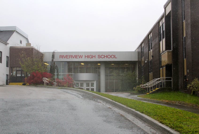 Public Health has identiied a potential COVID-19 exposure at Riverview High School which occurred on April 21.  JEREMY FRASER/CAPE BRETON POST FILE