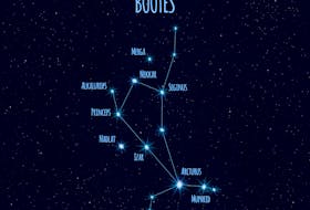 Arcturus, part of the Bootes constellation, is the brightest star in the Northern Sky. It's visible the week of May 31 between 9-10 p.m. AST.
