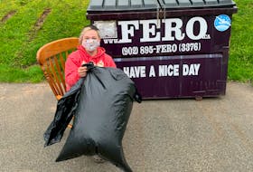 Tori Mitchell is always driving throughout Truro, N.S. for her job and is disheartened by the amount of trash she sees. If she sees anyone picking up garbage, she has some gift cards ready for them.