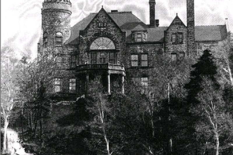 Moxham Castle stood from its erection in 1901 until it burned down in 1966. CONTRIBUTED - David Jala