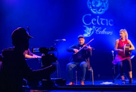 Troy and Sabra MacGillivray performed on stage at Membertou Trade and Convention Centre during Celtic Colours at Home 2020. CONTRIBUTED • COREY KATZ