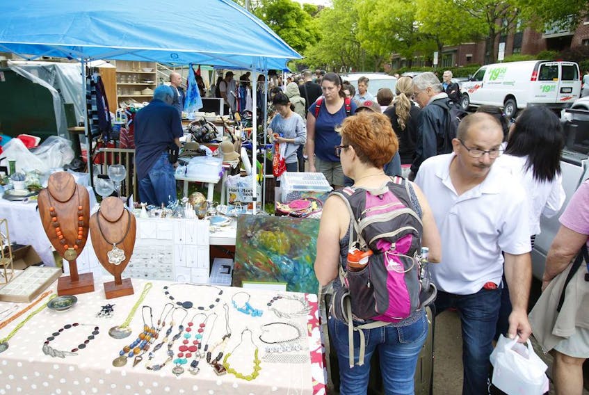  In 2019, the last year it was held on neighbourhood sidewalks, the Great Glebe Garage Sale generated more than $12,000 for the Ottawa Food Bank.