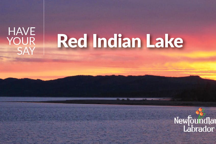 The provincial government is offering an online questionnaire about the renaming of Red Indian Lake. It will be available at engageNL until June 11.