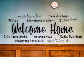 Glen Haven Manor has added words of welcome from various languages.  Jon Visser/RavenMedia