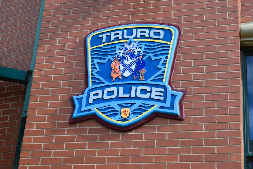 The police logo in Truro, N.S.